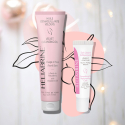 Duo Huile démaquillante visage & Soin repulpant lèvres Duo Huile démaquillante visage & Soin repulpant lèvres