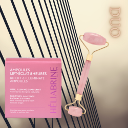 Duo Ampoules Lift-éclat et Roller quartz